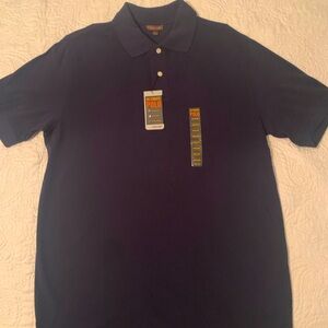 ** 4 / $25
Men’s Classic Polo style by Cherokee NWT Navy Blue Size M